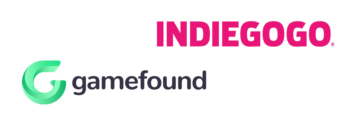 Indiegogo and GameFound Crowdfunding Logos